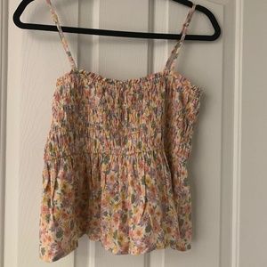 Floral Spaghetti strap top